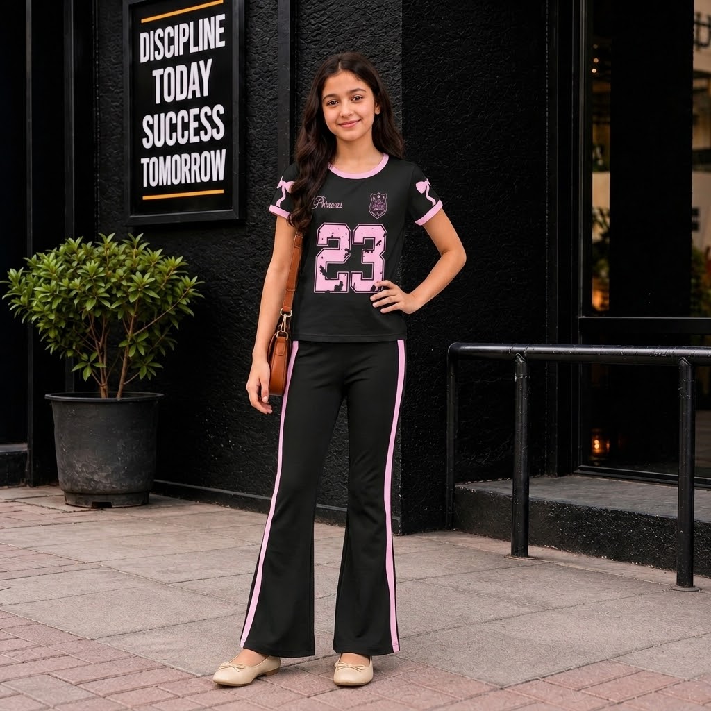 Top & long pant Set