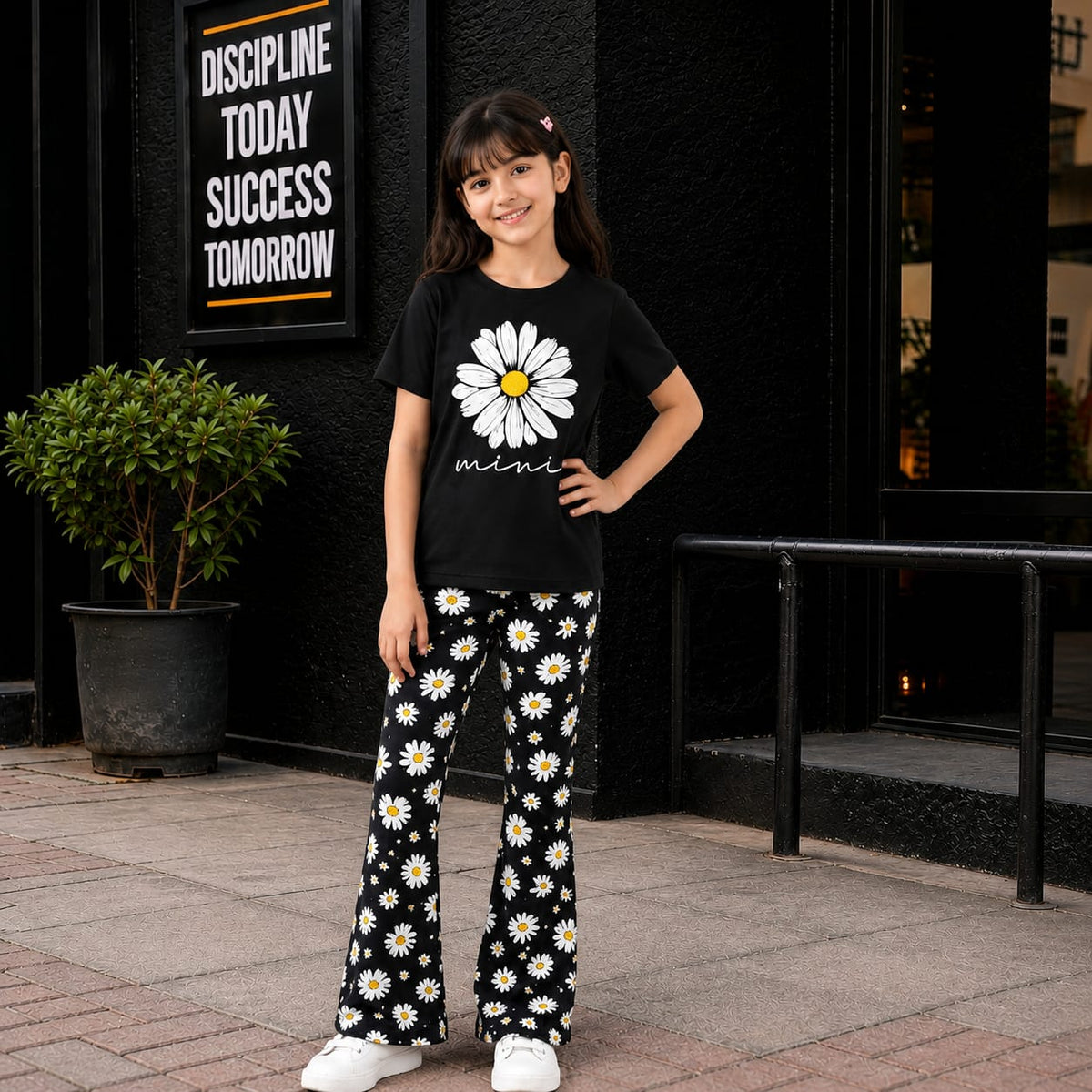 Top & long pant Set