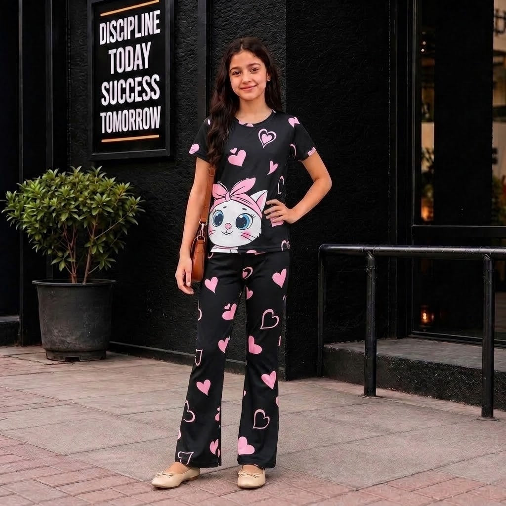 Top & long pant Set