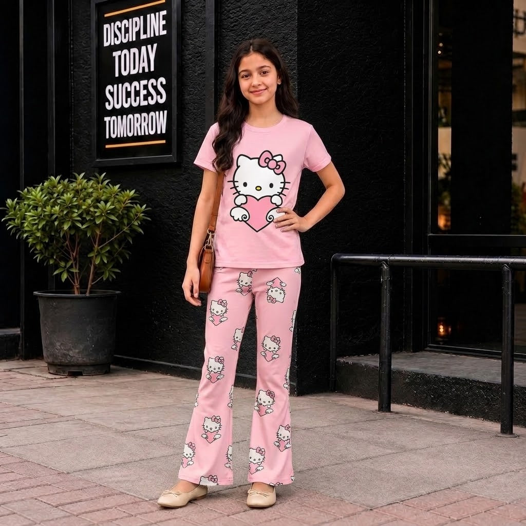 Top & long pant Set