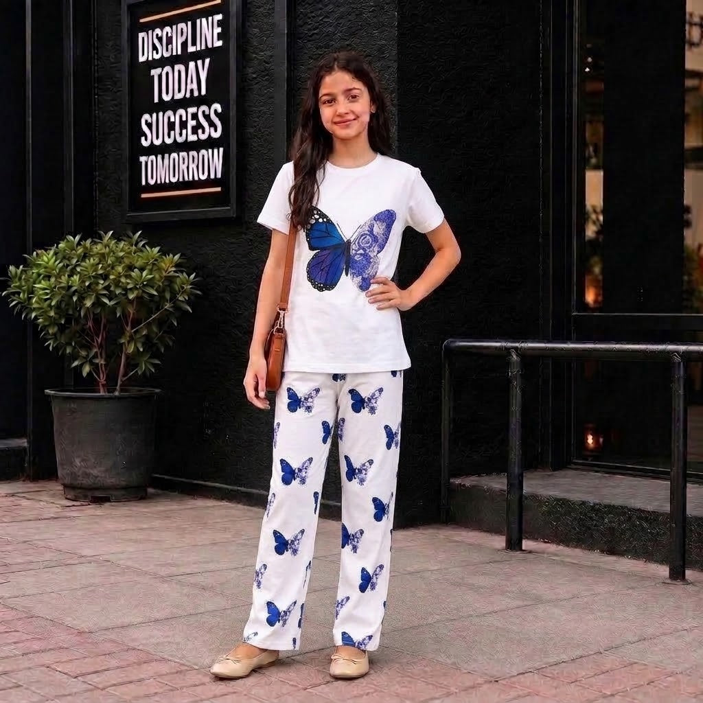 Top & long pant Set