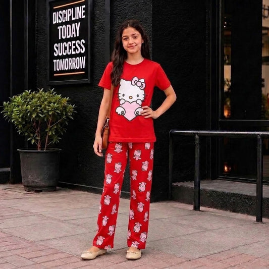 Top & long pant Set