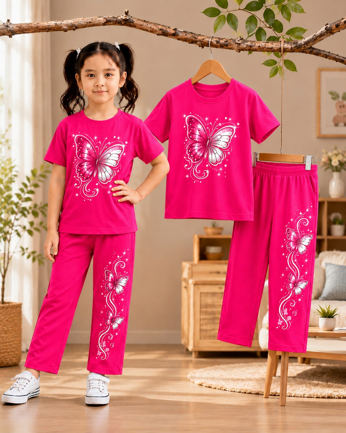 Girls’ Premium 2-Piece Dress Set (3yrs -12yrs)