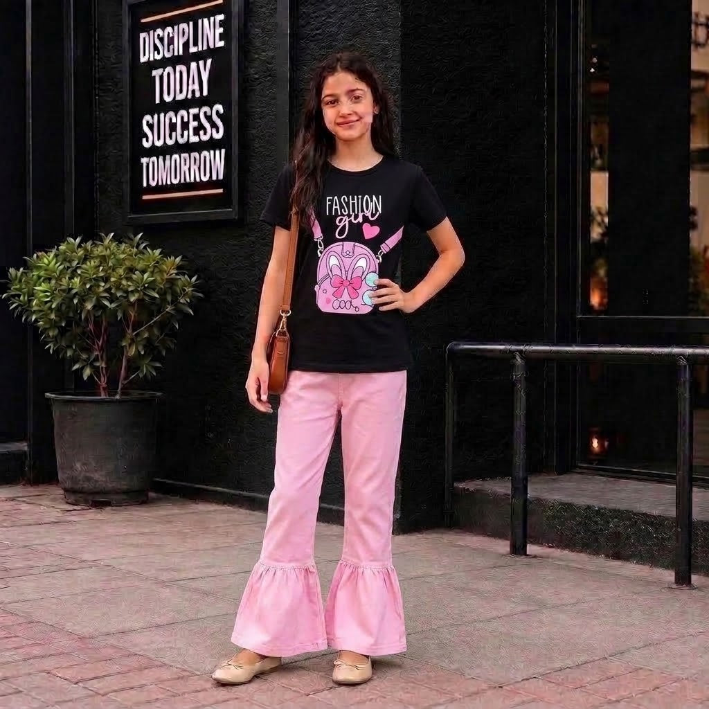 Top & long pant Set