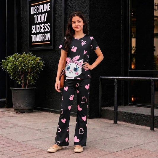 Top & long pant Set